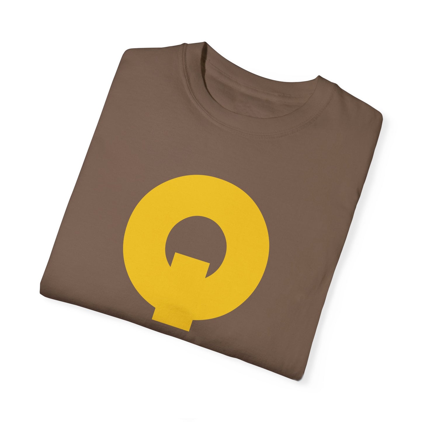 QUANTUM TRAINING - YELLOW LOGO Unisex Garment-Dyed T-shirt