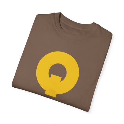 QUANTUM TRAINING - YELLOW LOGO Unisex Garment-Dyed T-shirt