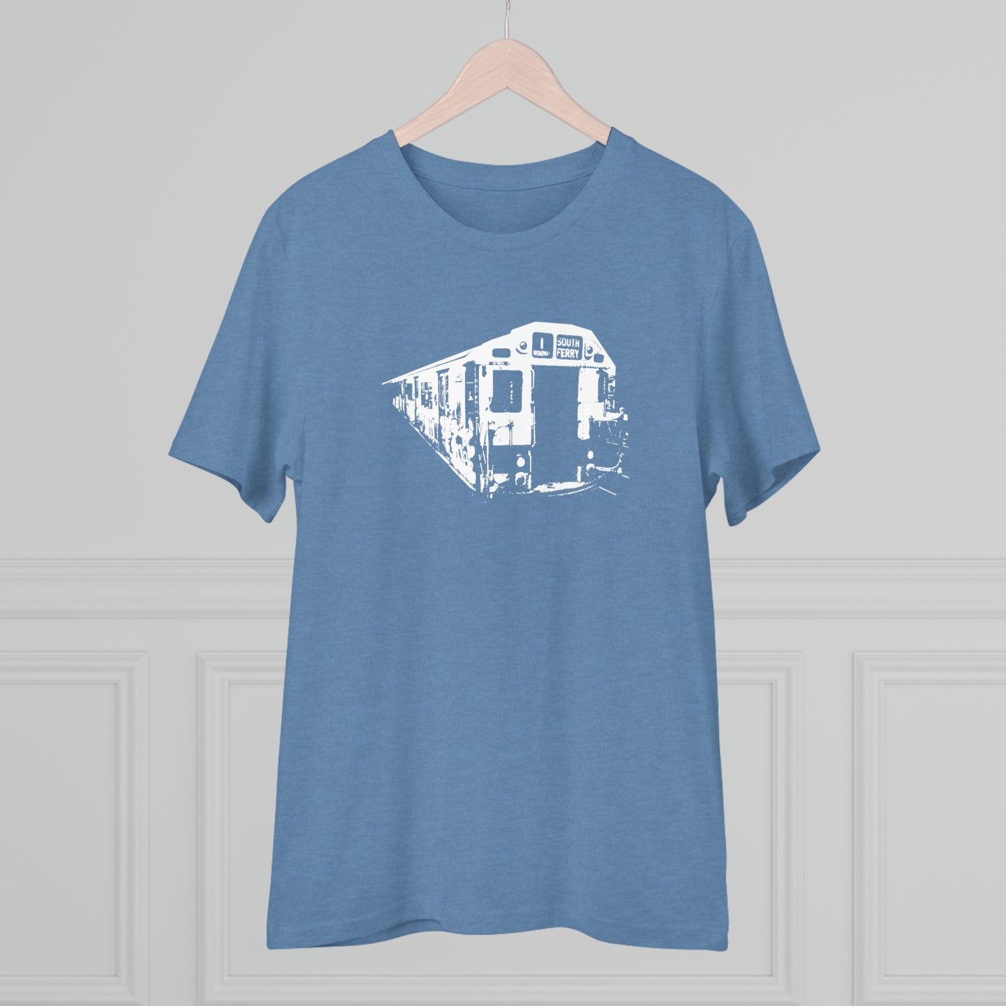 1 Train (WHITE) - Organic Creator T-shirt - Unisex