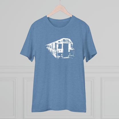 1 Train (WHITE) - Organic Creator T-shirt - Unisex