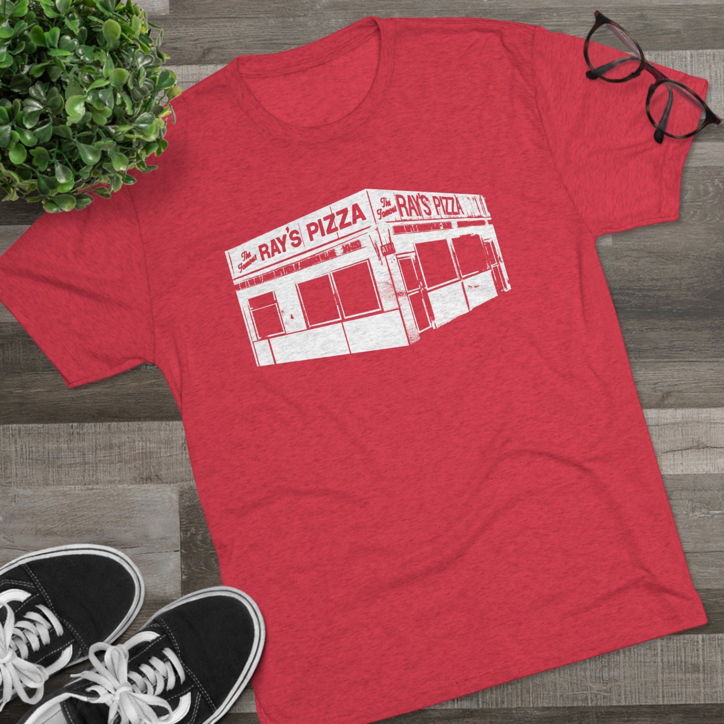 RAY'S PIZZA - Unisex Tri-Blend Crew Tee