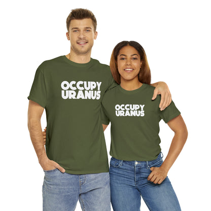 OCCUPY URANUS - Unisex Heavy Cotton Tee
