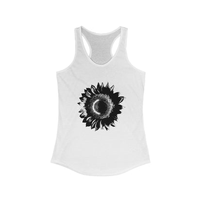SUNFLOWER Black - Women's Ideal Racerback Tank