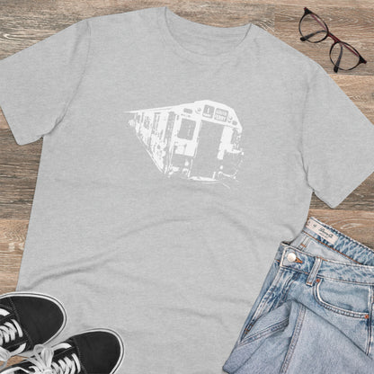 1 Train (WHITE) - Organic Creator T-shirt - Unisex