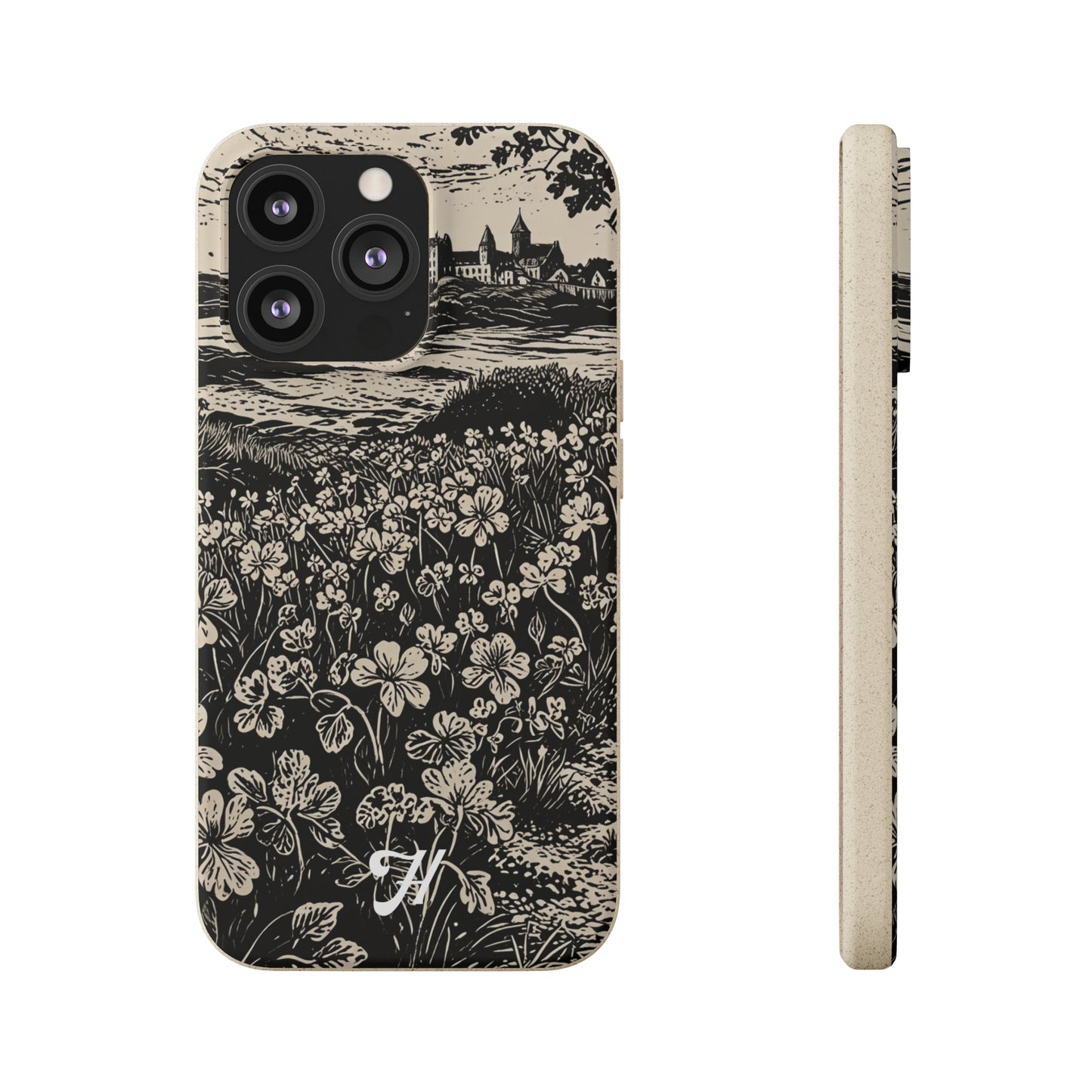 WOOD CUT CASE 1 - Biodegradable Cases