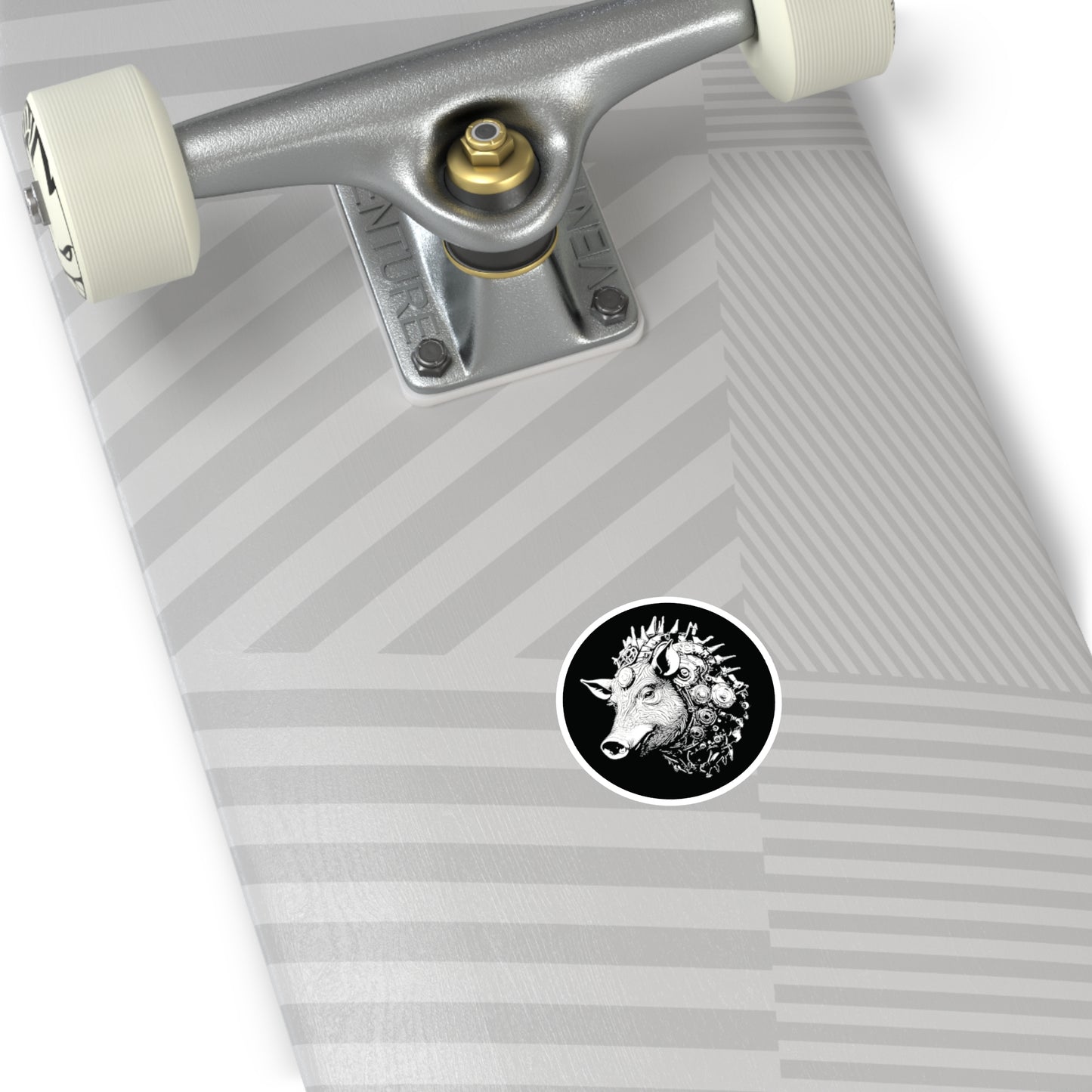 HOGHEAD - Round Stickers, Indoor\Outdoor