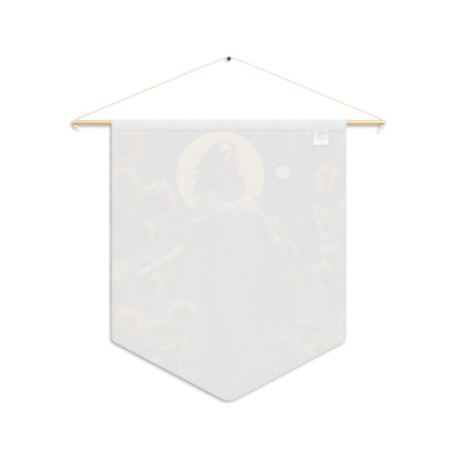 Sunflower Goddess Wall Pennant 2
