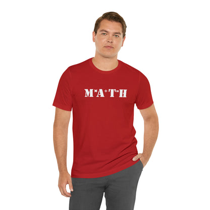 MATH - Unisex Jersey Short Sleeve Tee
