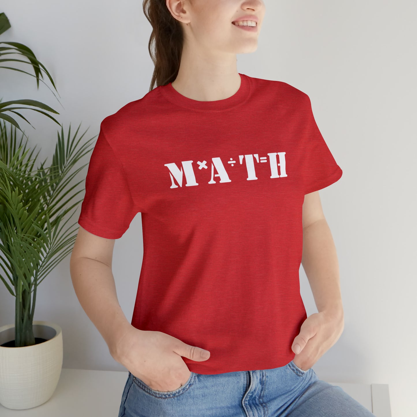 MATH - Unisex Jersey Short Sleeve Tee