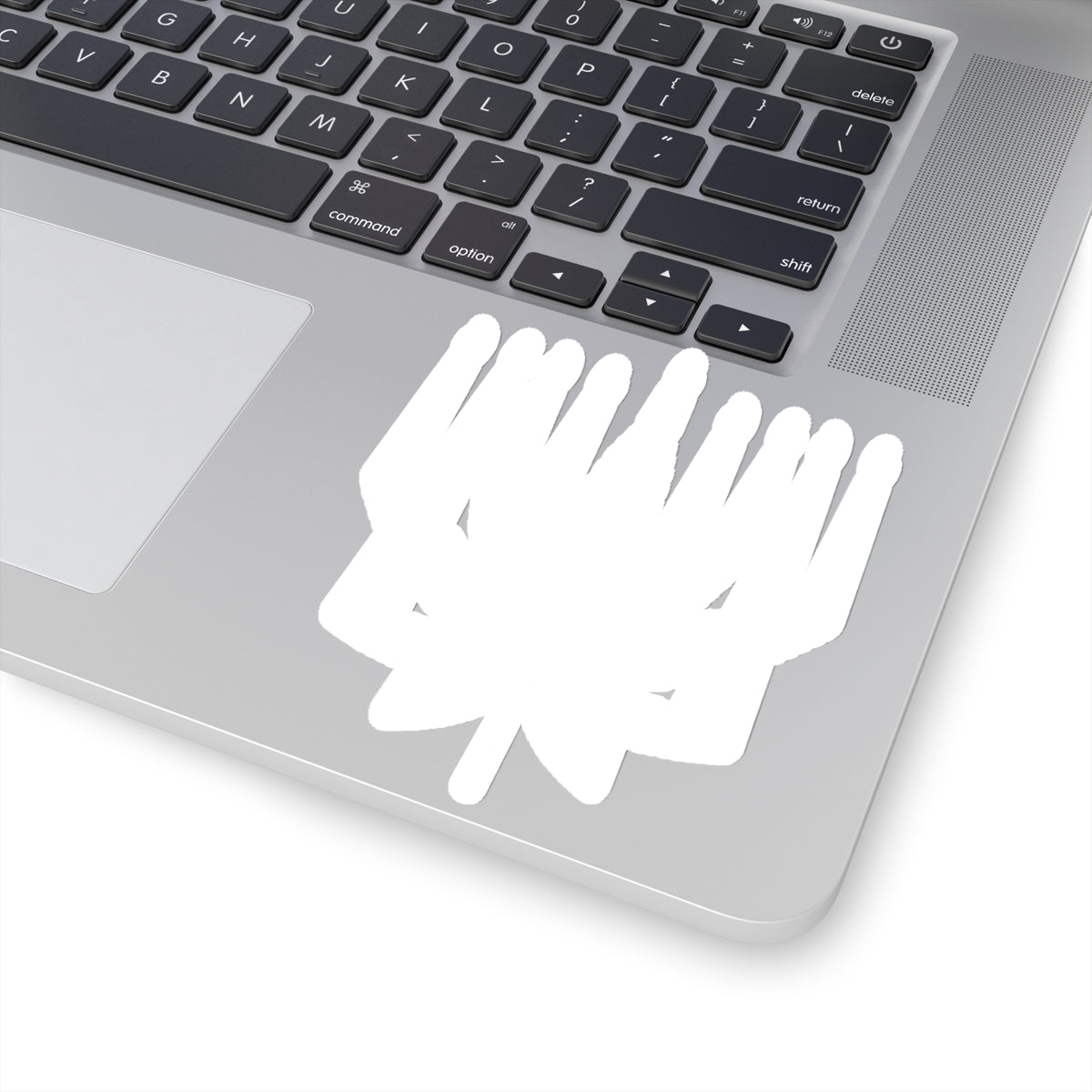 MENORAHJUANA STICKER WHITE - Kiss-Cut Stickers