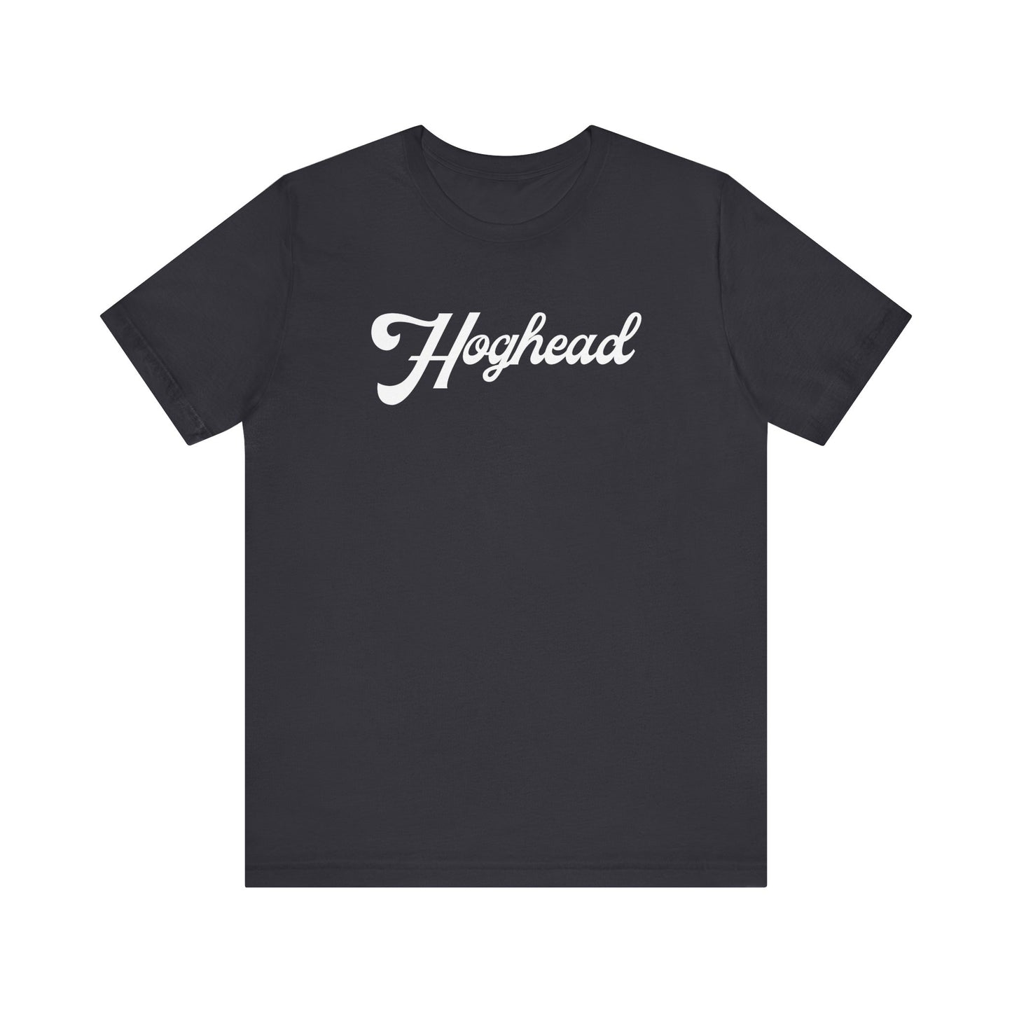 HOGHEAD - White Logo - Unisex Jersey Short Sleeve Tee