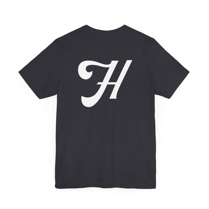 HOGHEAD - White Logo - Unisex Jersey Short Sleeve Tee