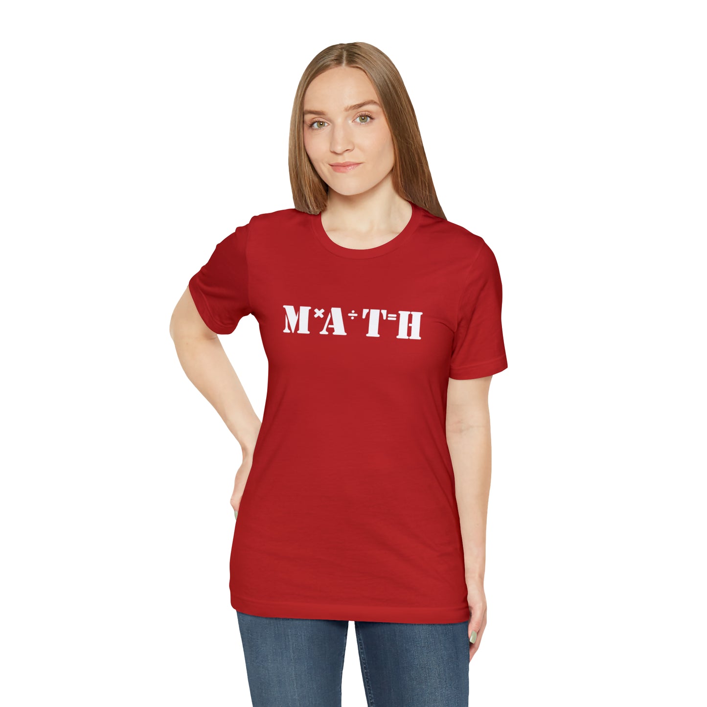MATH - Unisex Jersey Short Sleeve Tee