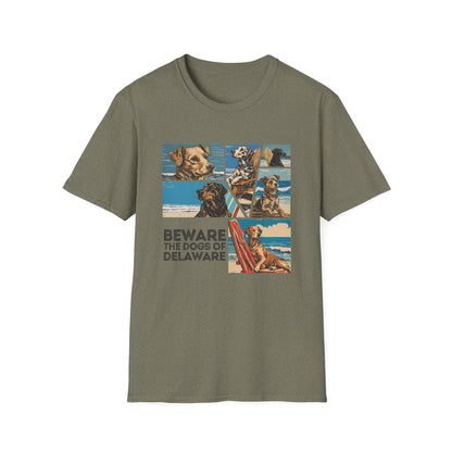 REHOBOTH - DOGS - Unisex Softstyle T-Shirt