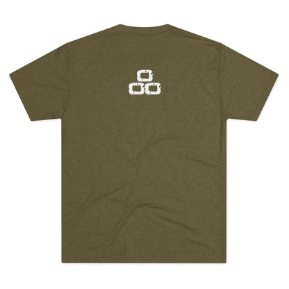 OUT OF ORDER - WHITE - Unisex Tri-Blend Crew Tee