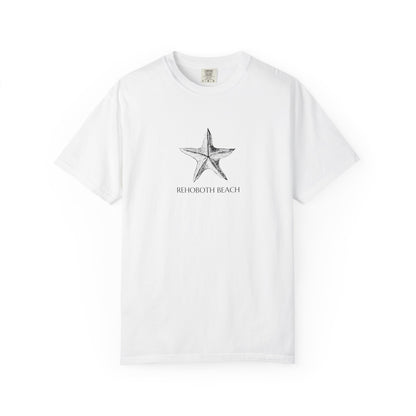 REHOBOTH BEACH - STARFISH - Unisex Garment-Dyed T-shirt