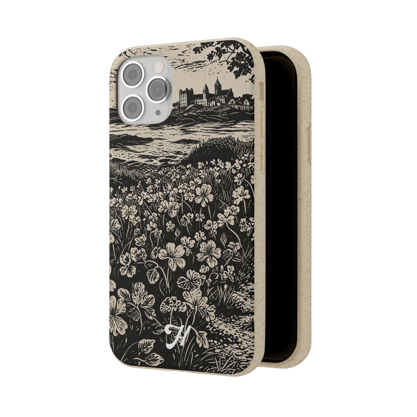 WOOD CUT CASE 1 - Biodegradable Cases
