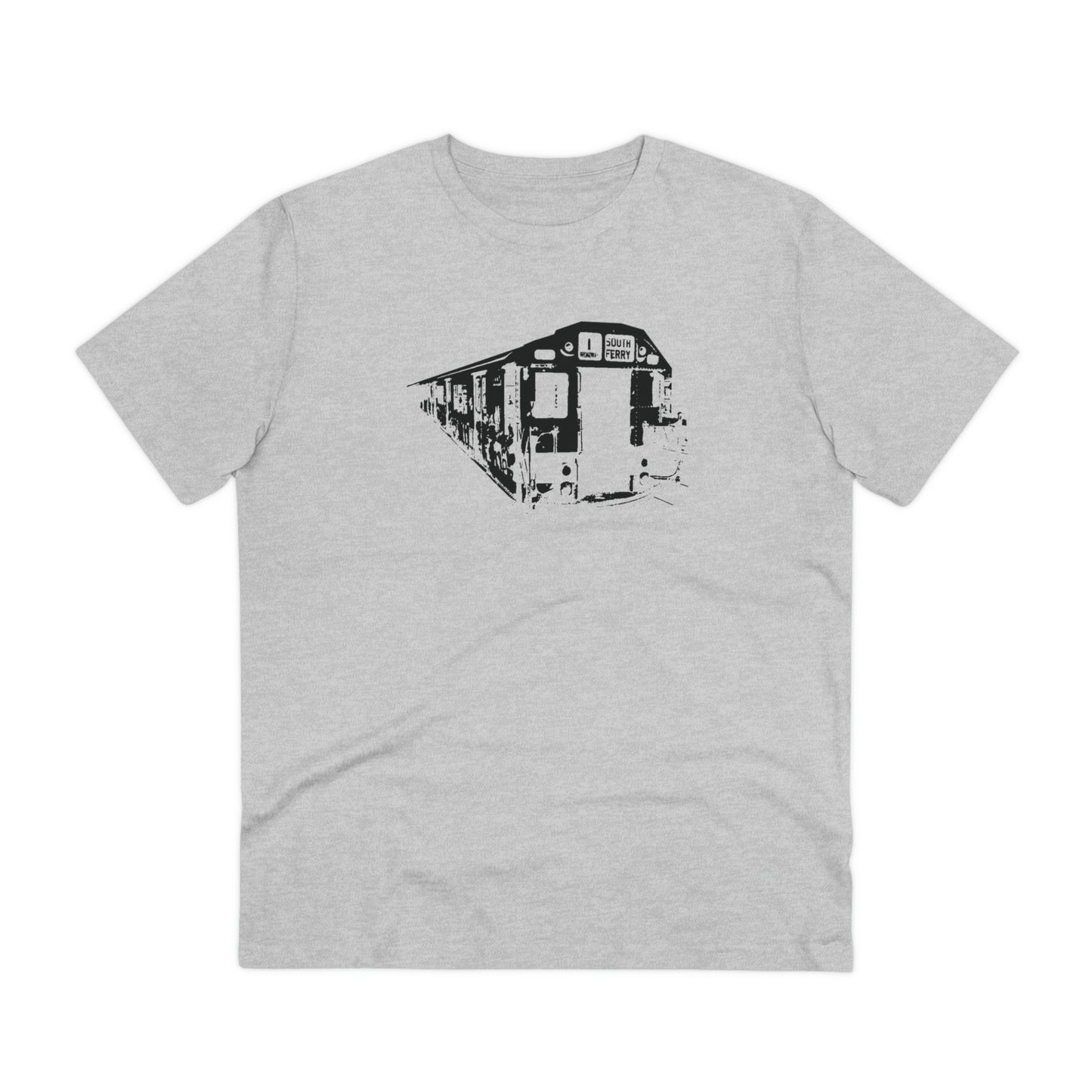 1 Train (BLACK) - Organic Creator T-shirt - Unisex