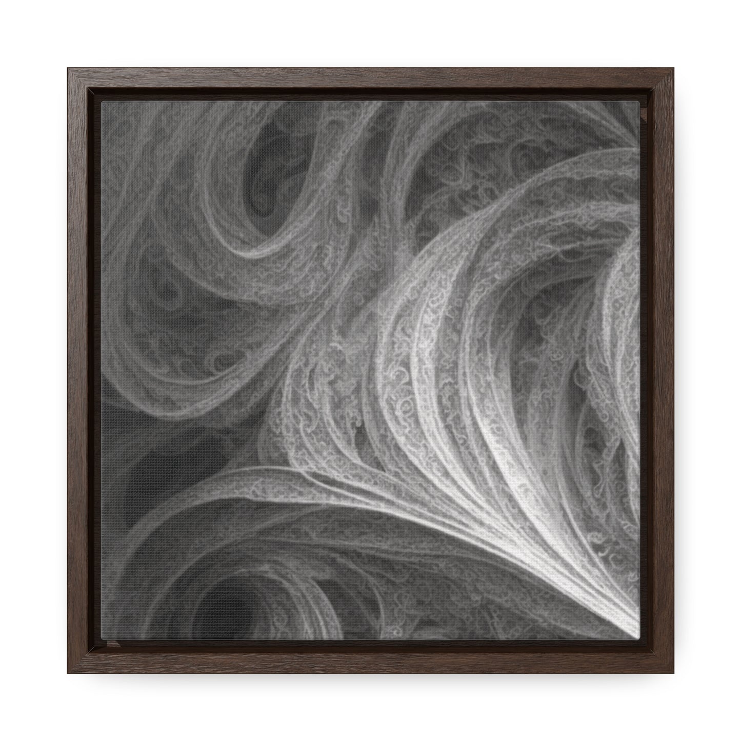 SWIRLS - Gallery Canvas Wraps, Square Frame
