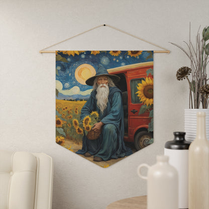 Sunflower Goddess Wall Pennant 15