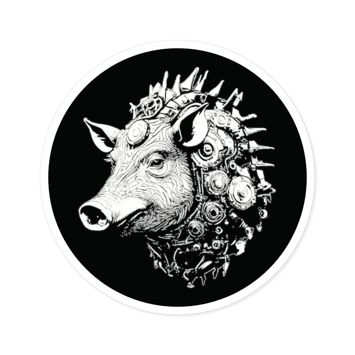 HOGHEAD - Round Stickers, Indoor\Outdoor