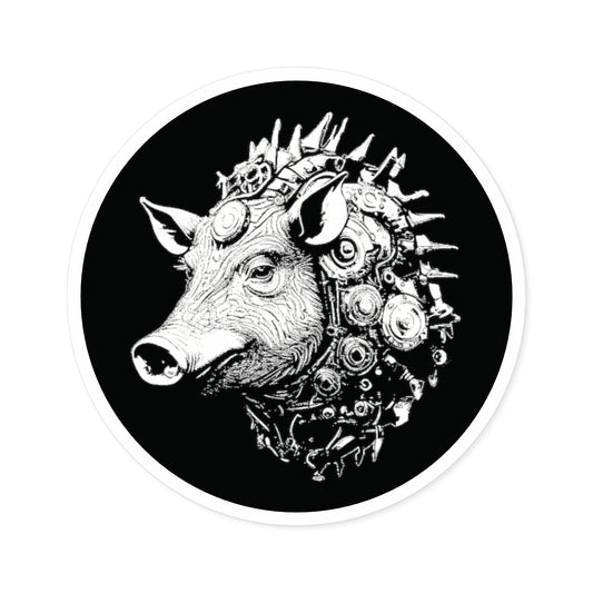 HOGHEAD - Round Stickers, Indoor\Outdoor