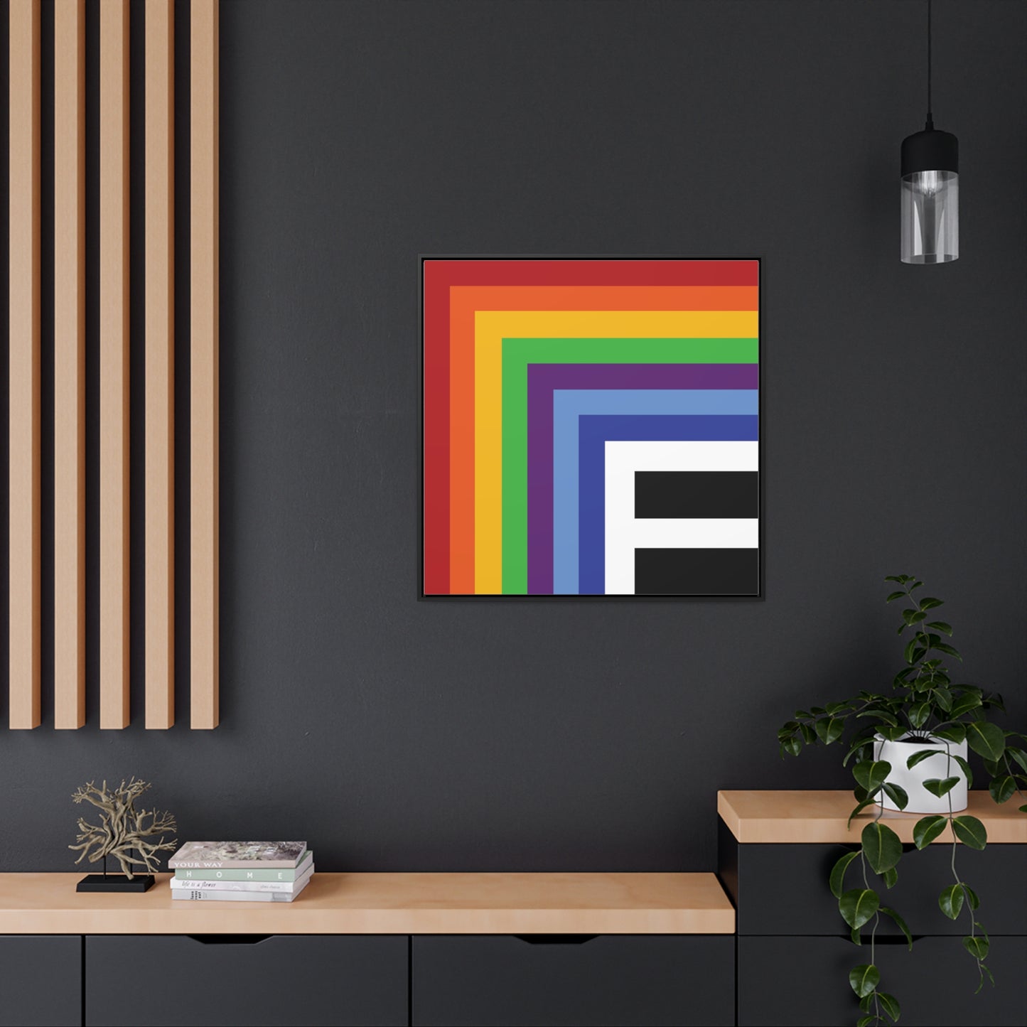 Gallery Canvas Wraps, Square Frame