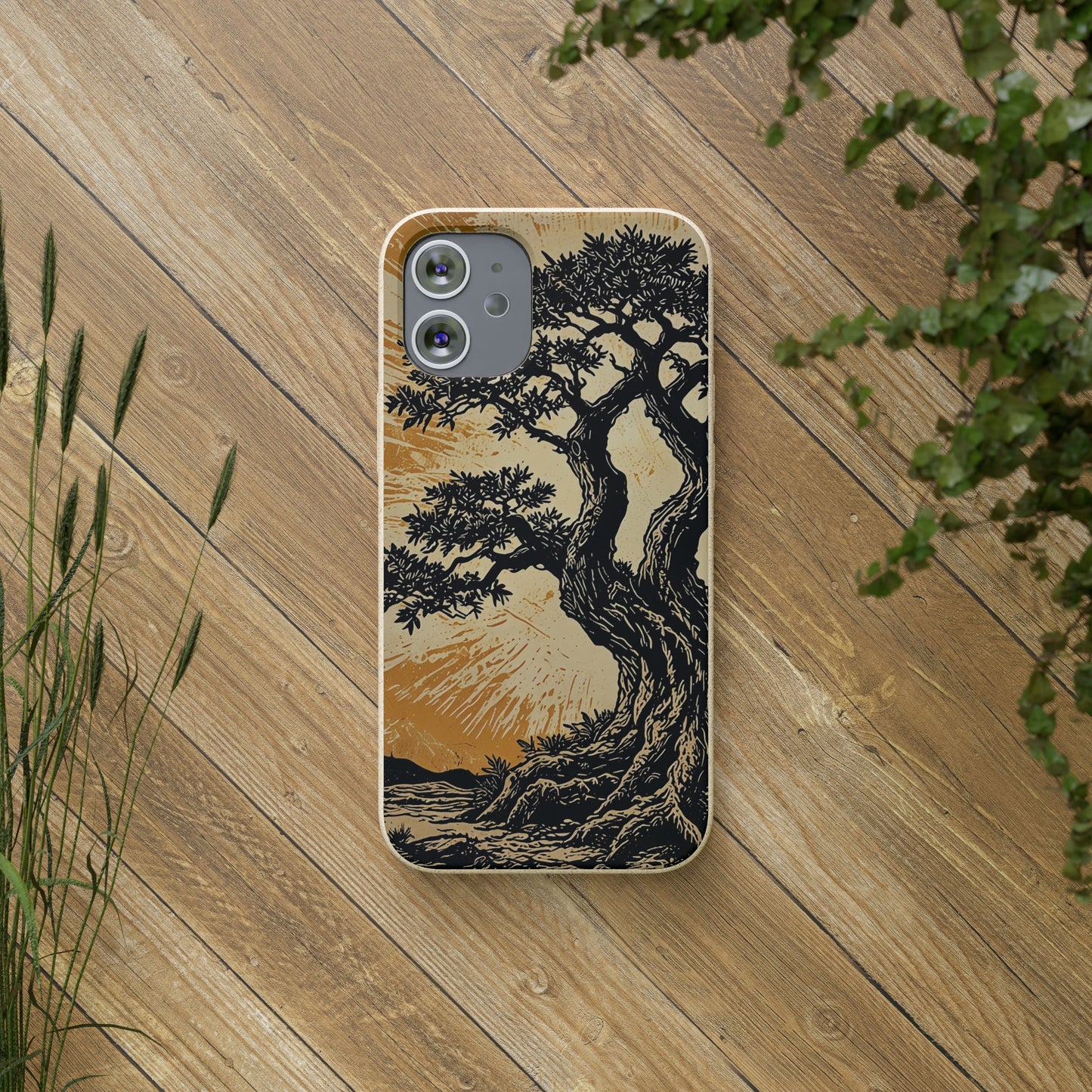 WOOD CUT CASE 4 - Biodegradable Cases