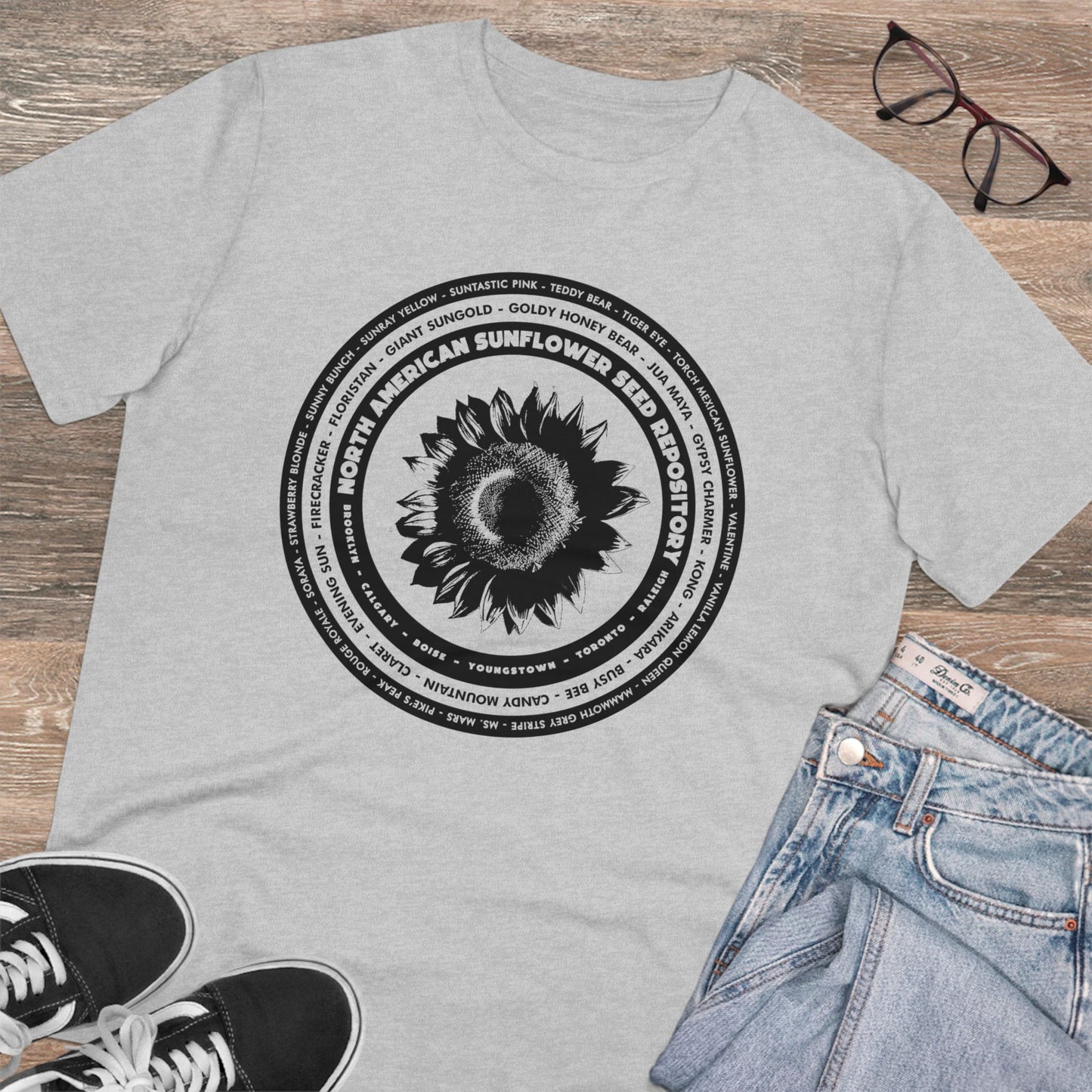 SUNFLOWER - Organic Creator T-shirt - Unisex