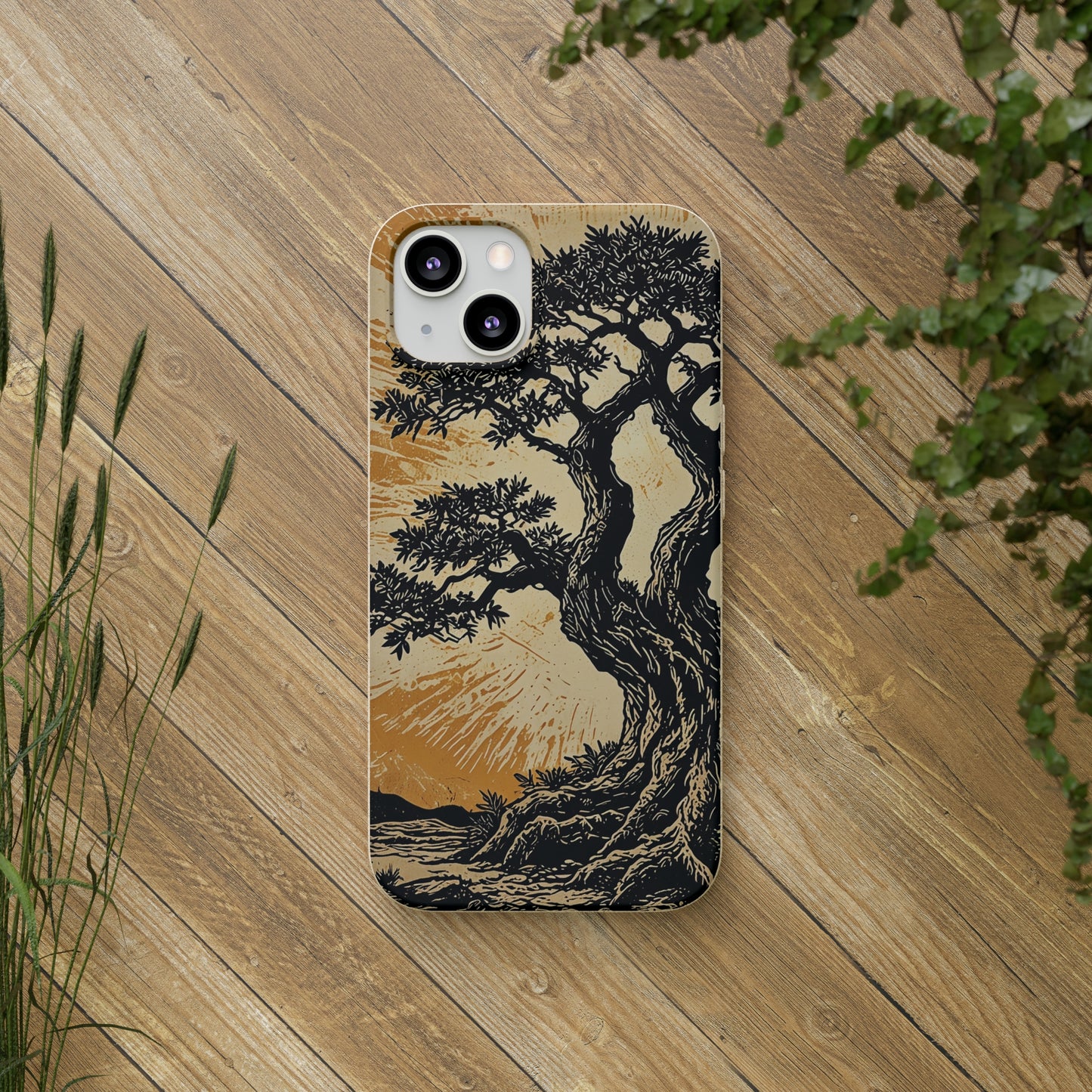 WOOD CUT CASE 4 - Biodegradable Cases