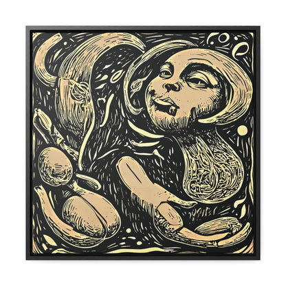 Wall Art - Gallery Canvas, Square Frame