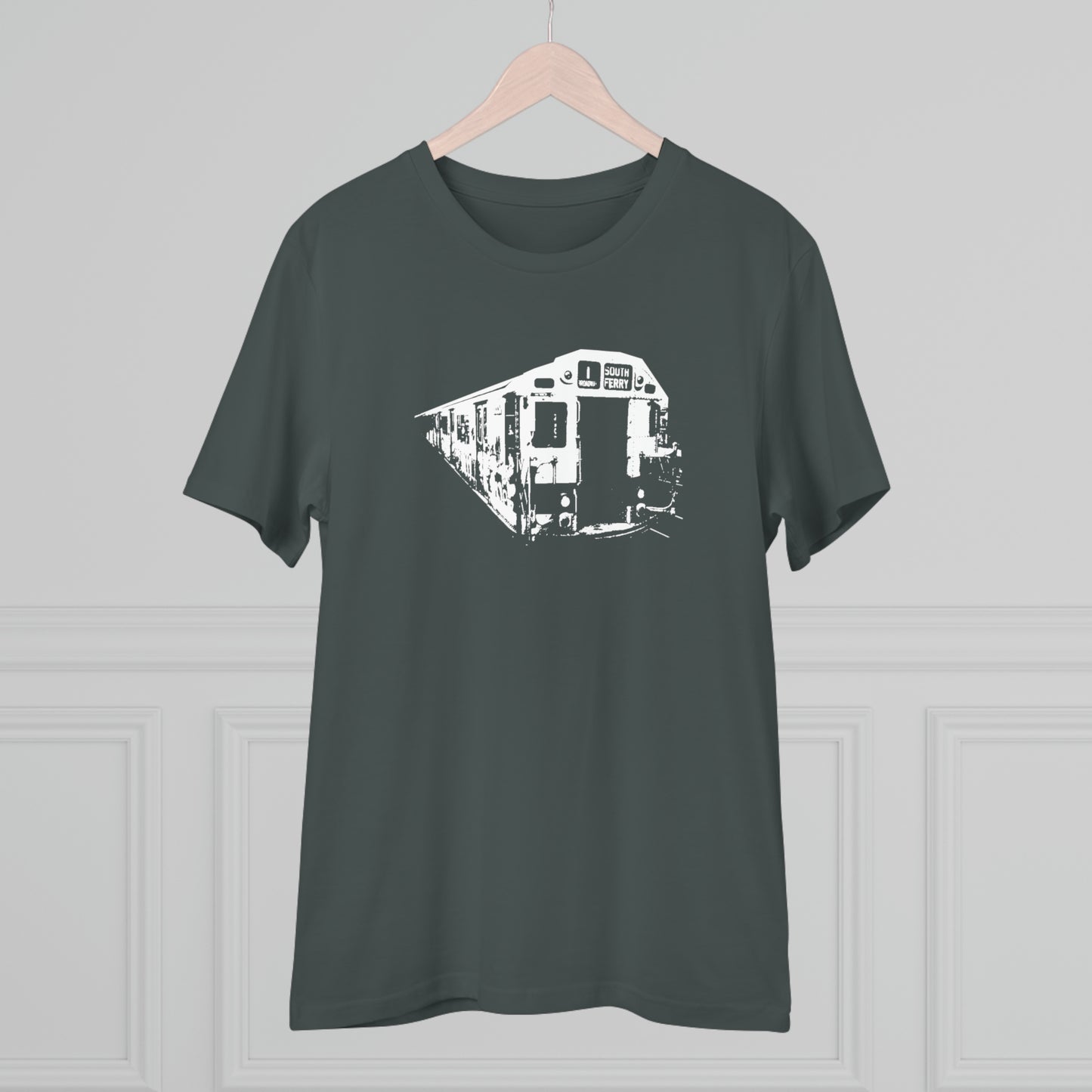 1 Train (WHITE) - Organic Creator T-shirt - Unisex