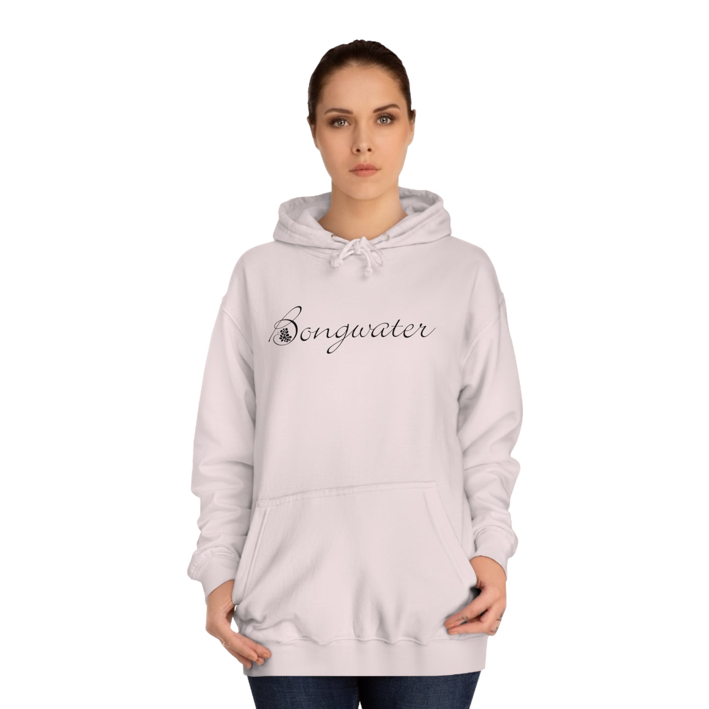 BONGWATER (black logo) - Unisex College Hoodie