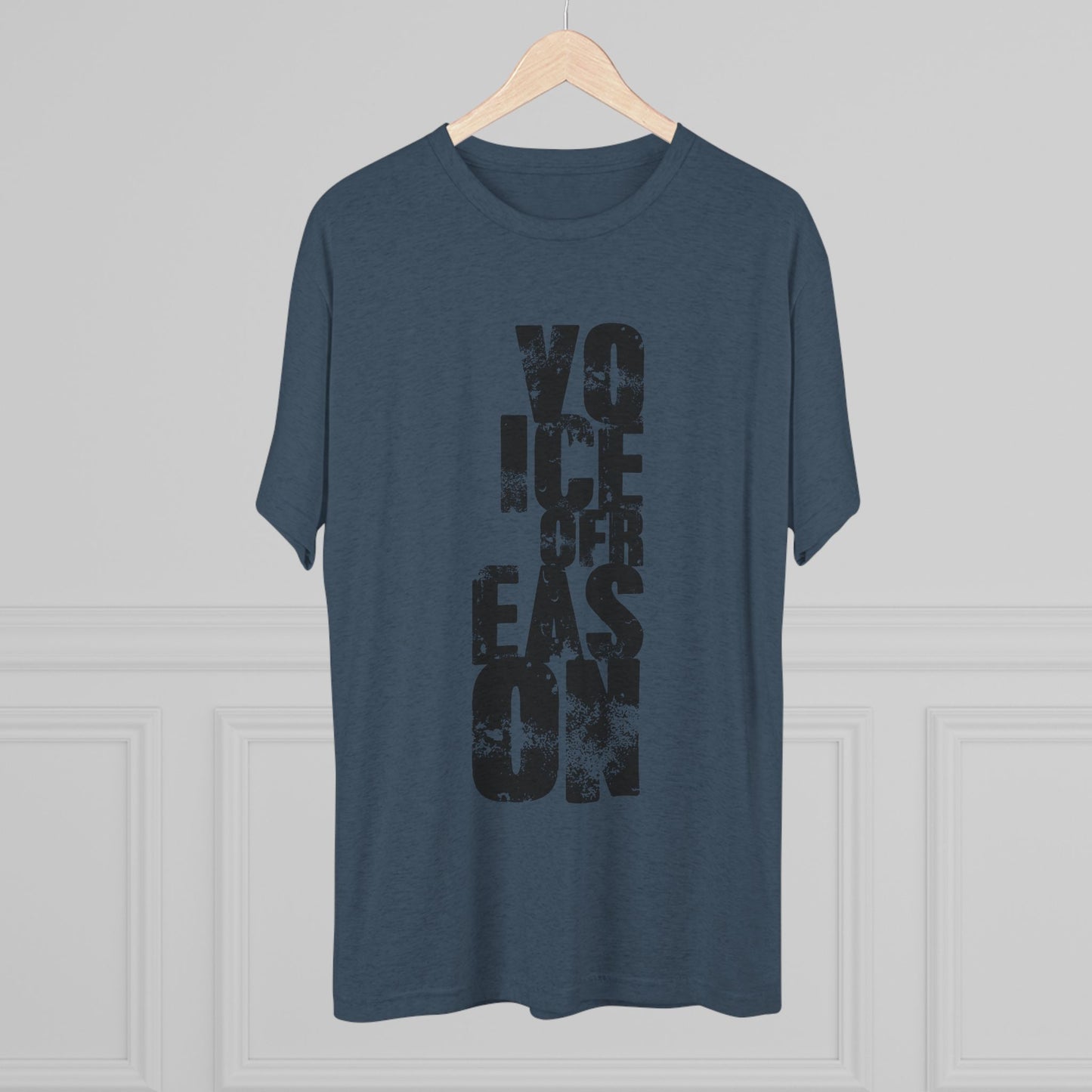 Voice Of Reason - Unisex Tri-Blend Crew Tee