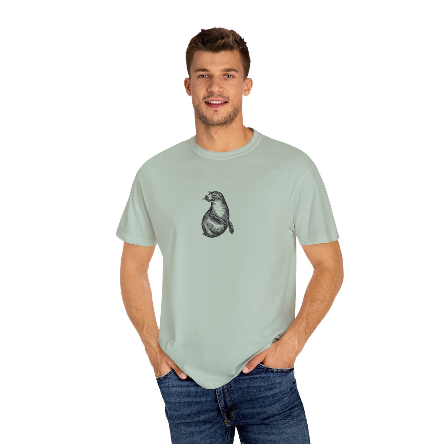 BETHANY BEACH - SEAL - Unisex Garment-Dyed T-shirt