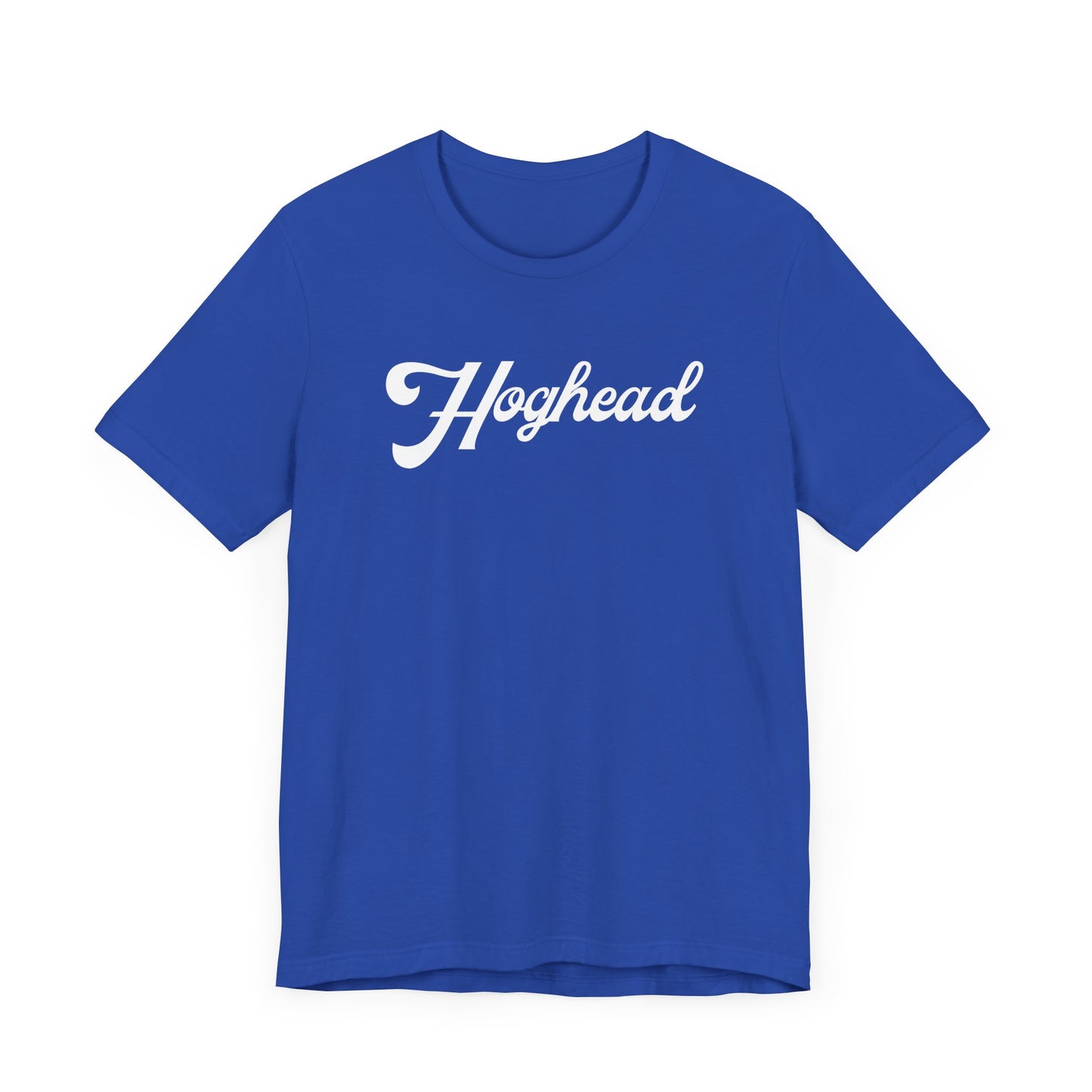 HOGHEAD - White Logo - Unisex Jersey Short Sleeve Tee