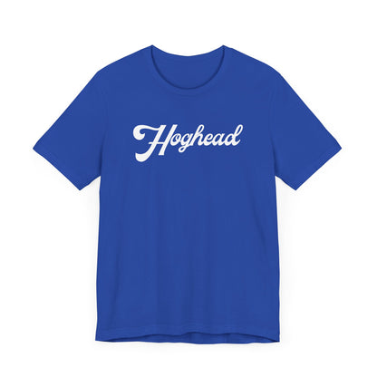 HOGHEAD - White Logo - Unisex Jersey Short Sleeve Tee