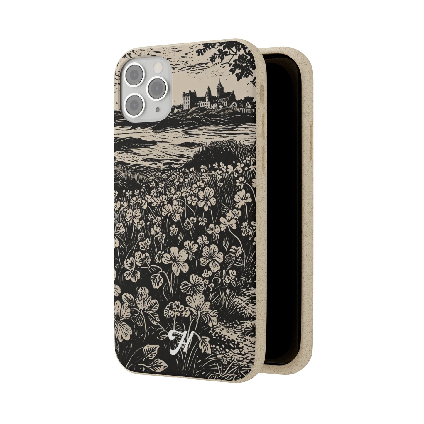 WOOD CUT CASE 1 - Biodegradable Cases