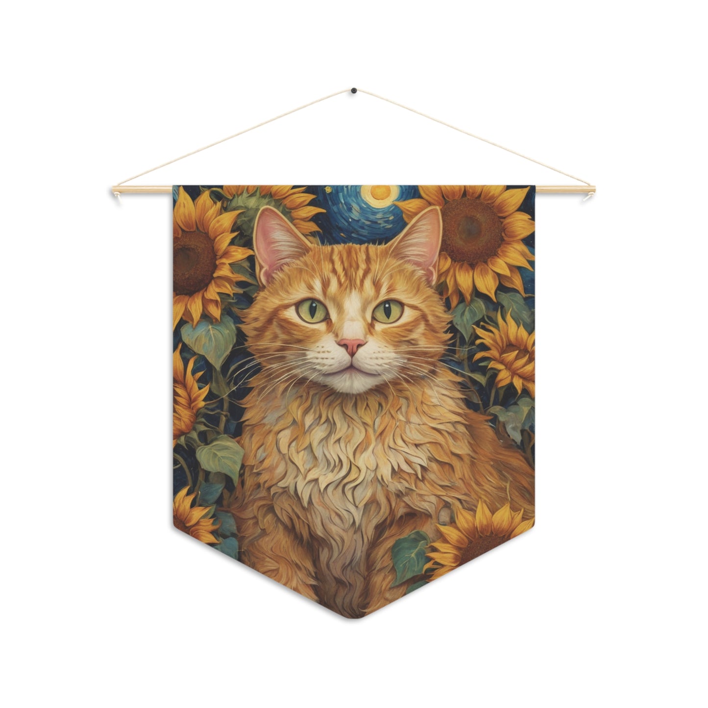 Sunflower Goddess Wall Pennant 16