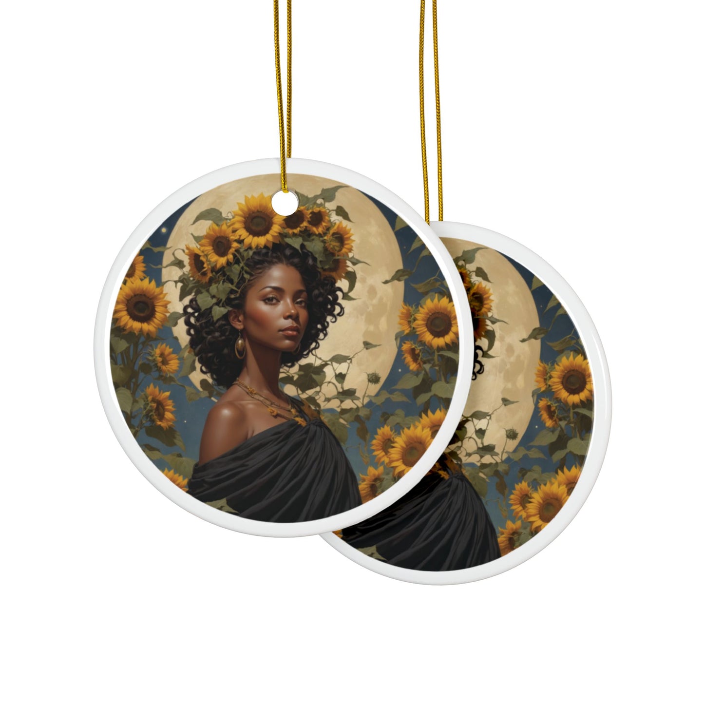 Sunflower Ornament 5