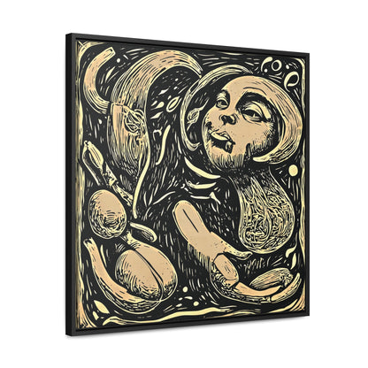 Wall Art - Gallery Canvas, Square Frame