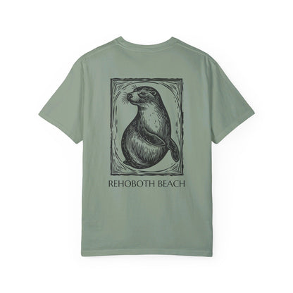 REHOBOTH BEACH - SEAL - Unisex Garment-Dyed T-shirt