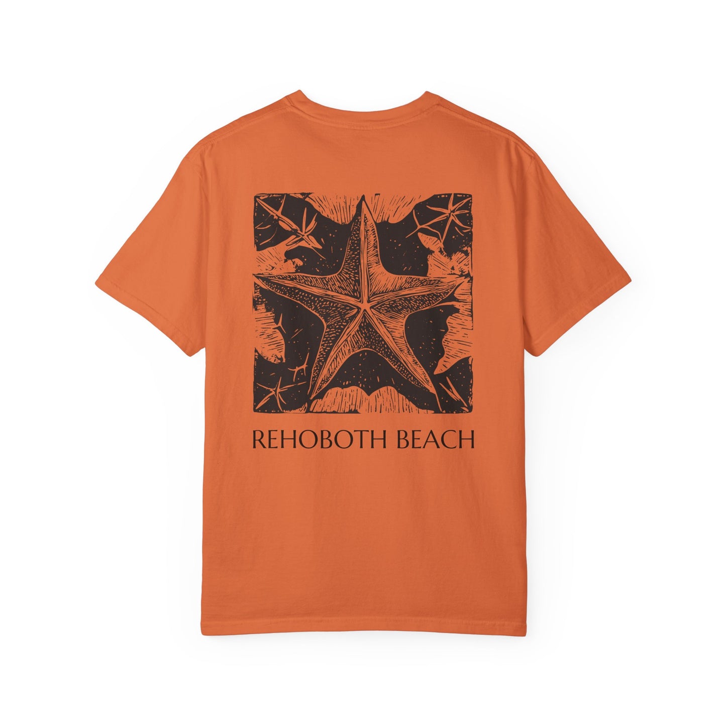 REHOBOTH BEACH - STARFISH - Unisex Garment-Dyed T-shirt