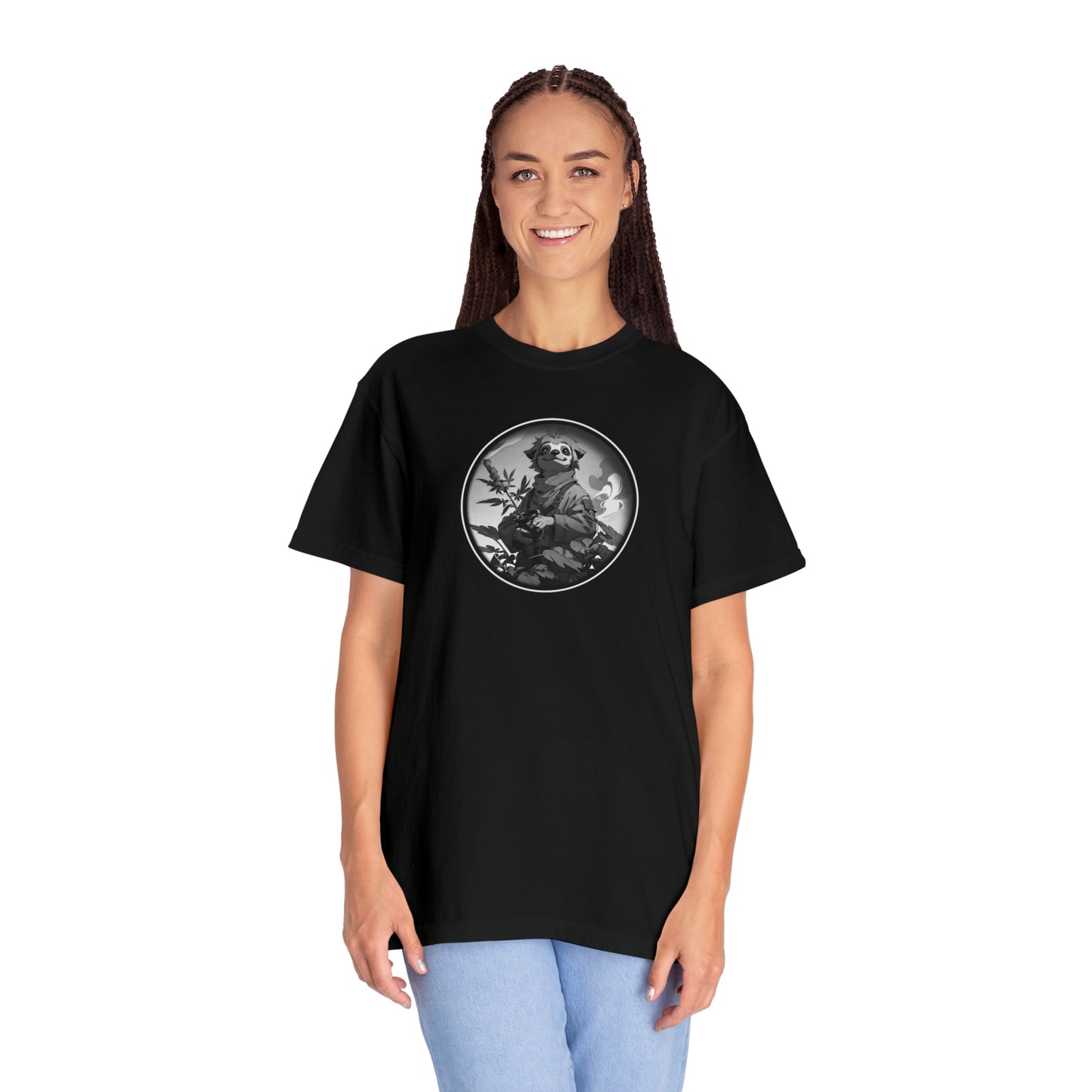 SLEEPY SLOTH - Unisex Garment-Dyed T-shirt
