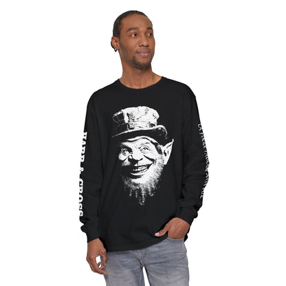 HARP & CROSS - Irish Leprechaun Graphic Long Sleeve T-Shirt-1