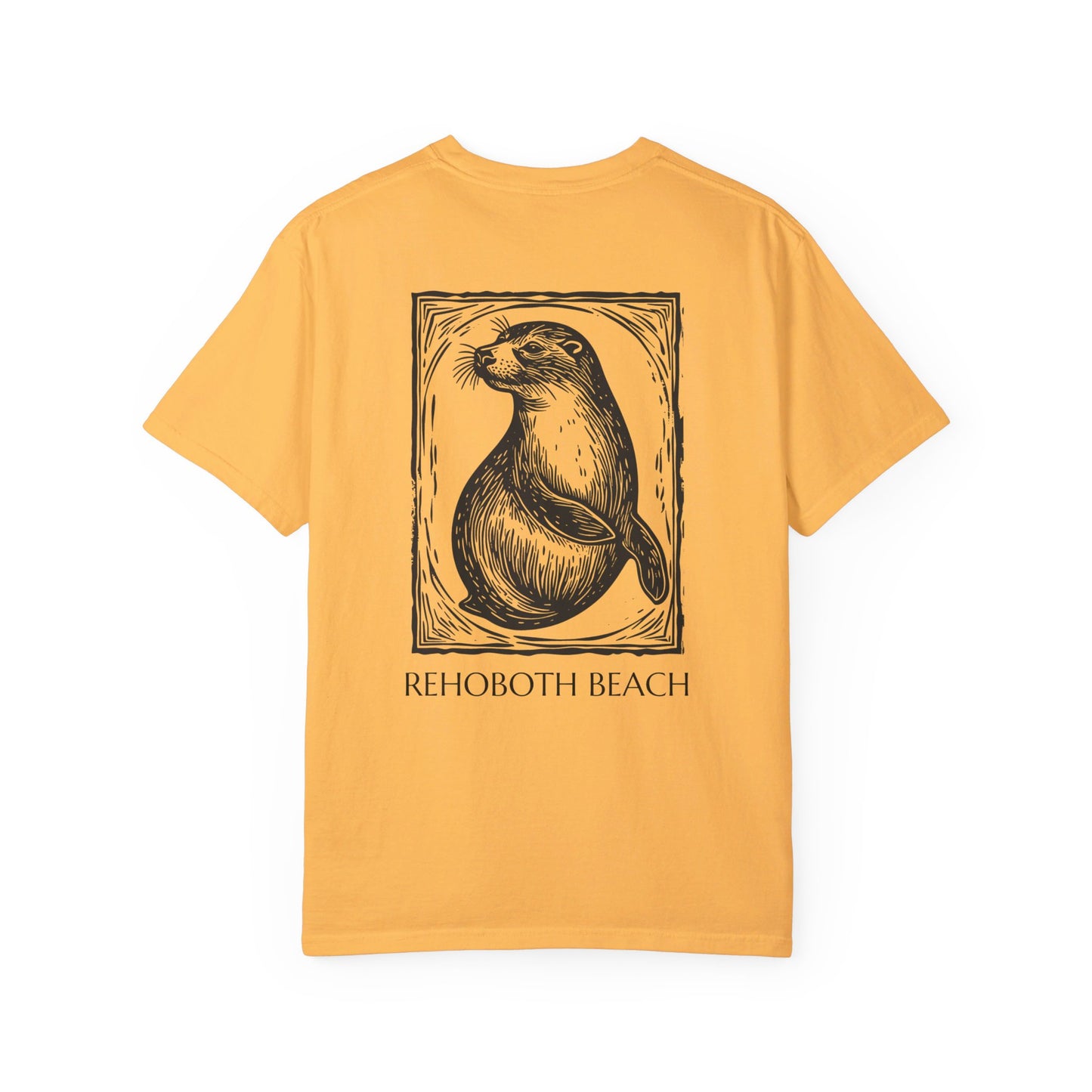 REHOBOTH BEACH - SEAL - Unisex Garment-Dyed T-shirt