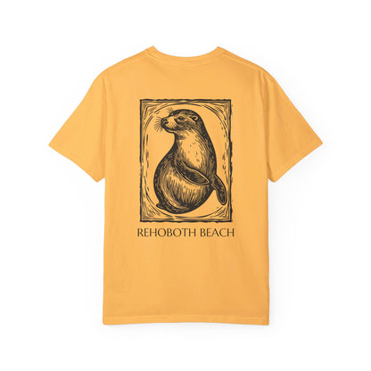 REHOBOTH BEACH - SEAL - Unisex Garment-Dyed T-shirt