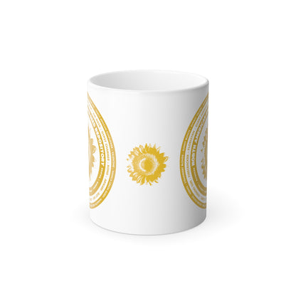 SUNFLOWER - Color Morphing Mug, 11oz