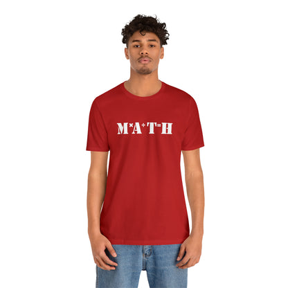 MATH - Unisex Jersey Short Sleeve Tee