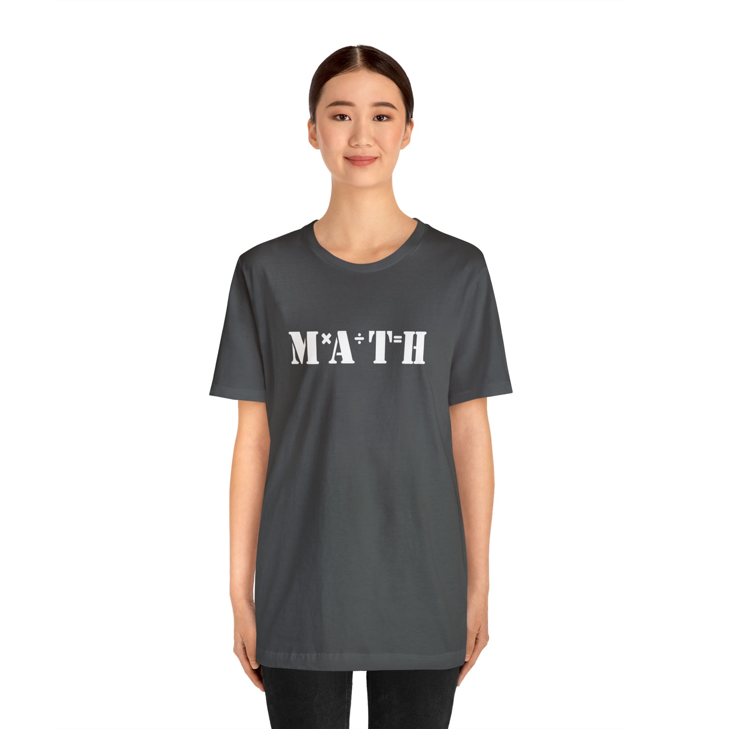 MATH - Unisex Jersey Short Sleeve Tee